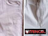 Pantalon Jeans elastizado blanco p/ hombre talla 32 marca GAP
