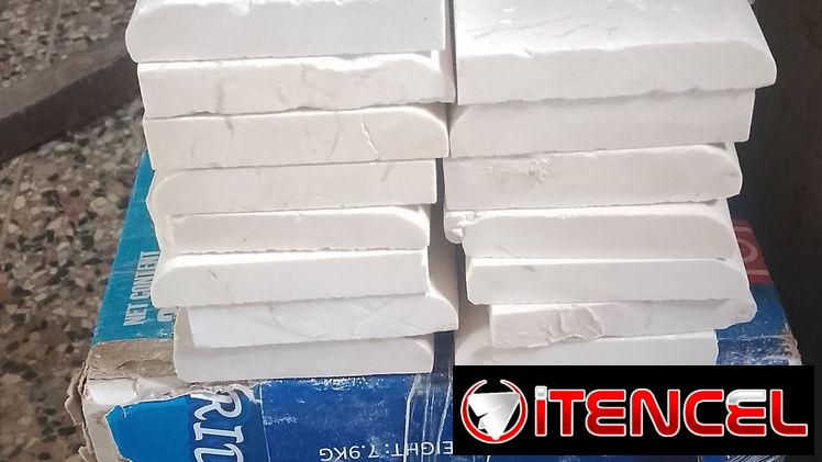 Plancha, losas y rodapié de mármol crema de buen material no dudes en contartarnos