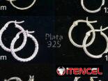 Aretes y Argollas de Plata 925