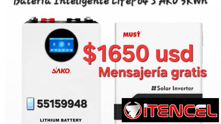Estaciones,Paneles, Inversores, Kit solares, baterías (factura, mensajería, garantía) 53220916