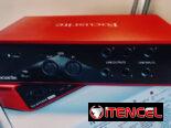 Focusrite Scarlett 4i4 – Interfaz de audio USB de 3ª generación para grabación de alta fidelidad y calidad de estudio.
