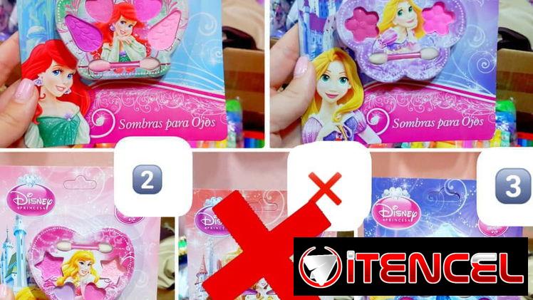 Maquillaje infantil de princesas: ariel, rapunzel la bella durmiente y cenicienta