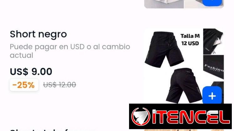 GANGAA Short tela fresca, Short felpa