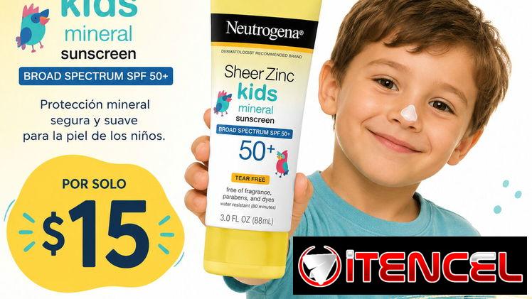 Protector solar de niños NEUTROGENA