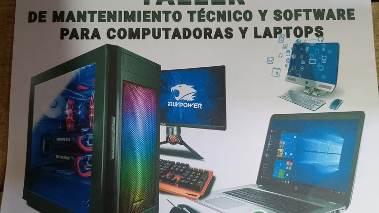 Taller de mantenimiento técnico y de sofware.Calle 43 /104y106 #10410 marianao