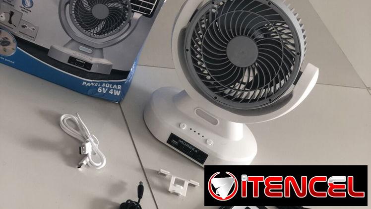 Ventilador recargable
