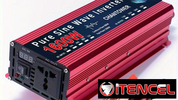 CHANTOWER 24V a 110V Pure Sine Wave Inverter 800W max continuos(1600WPico)
