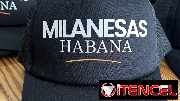 Gorras personalizadas / Gorras negras / Gorras negras completas / Gorras blancas