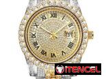 Cadenas,relojes y manillas diamantadas,Cintos de perlas