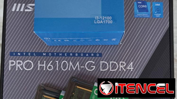 Kit 12va, NUEVO, i3, 16G RAM