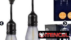 Guirnalda de Luces LED Exterior  💲 Precio: 27 USD. Dale elegancia a tus espacios. 📞56249037