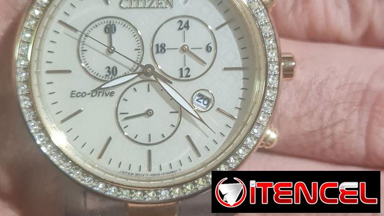52830802 , RELOJ CITIZEN ECODRIVE CON CRISTALES SWAROVSKI , OPTIMAS CONDICIONES AL 100% , SUPER OFERTA