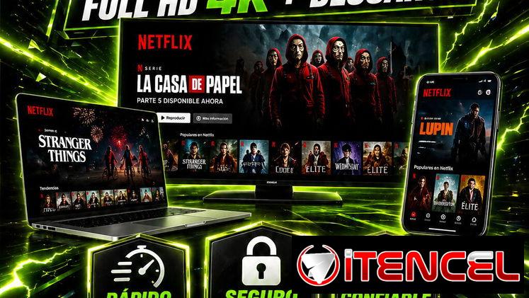 Cuentas Perfiles de Netflix Premium