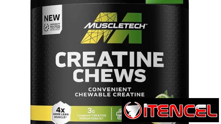 Creatina masticable muscletech