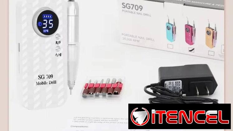 💅 Lámpara LED/UV SUN BM-5  y Máquina recargable SG709