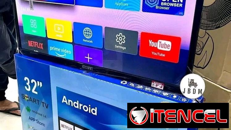 Smart TV COBY 32 pulgadas 150 usd