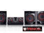 Equipo de musica LG CJ45 de 3 bocinas con subwofer 720 W RMS