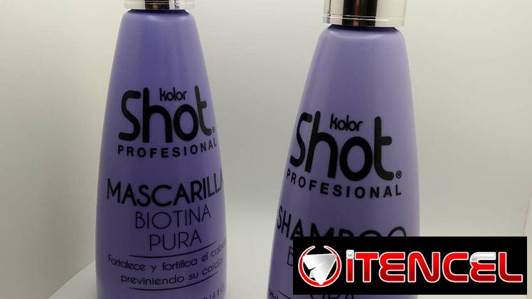 Shampoo y Mascarilla anticaída de Biotina pura