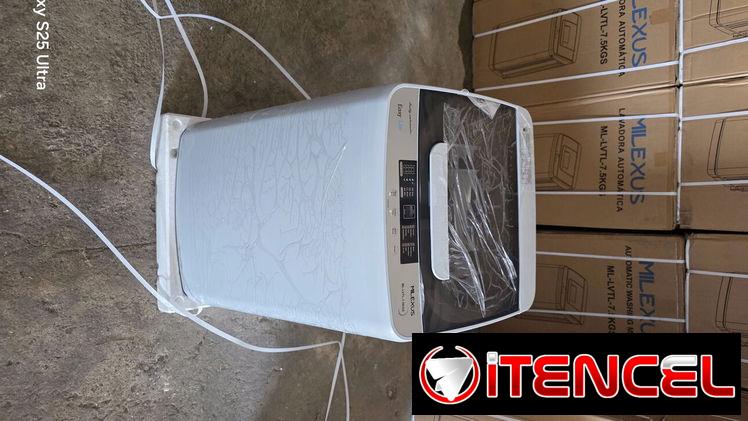 Lavadora automática milexus 7.5 kg