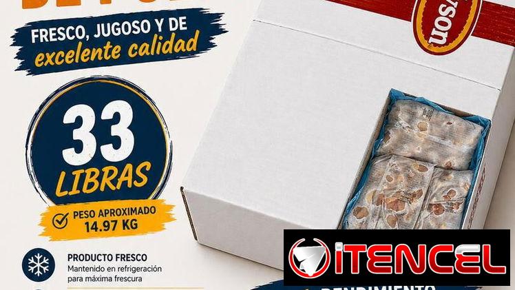 CAJA DE MUSLO DE POLLO 33LB