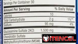 Glucosamina con Chordroitin 58234161 FITNESSARMY