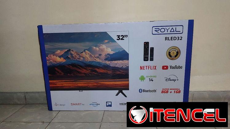 Smart TV Led de 32″ Royal. Incluye dos mandos a distancia. Nuevos en caja.