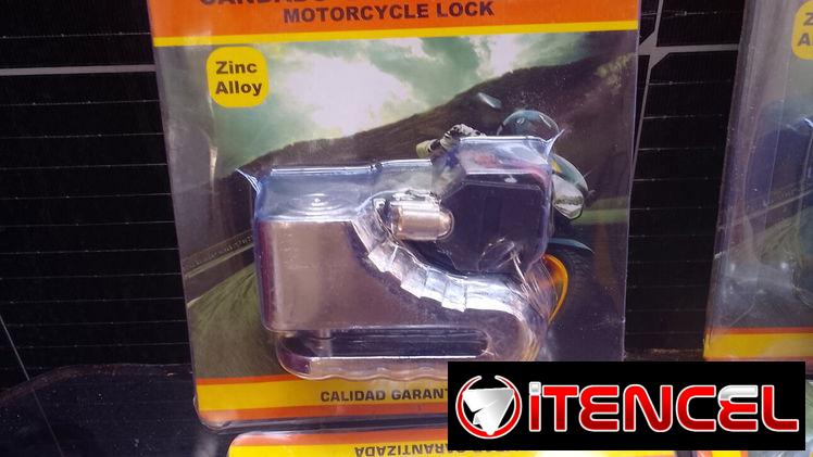 CANDADO C/ALARMA PARA MOTO Y BICIMOTO