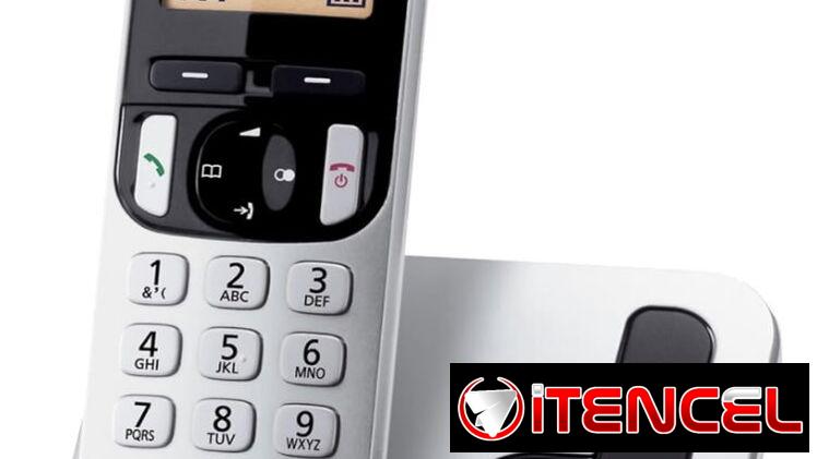 —- Teléfono inalámbrico Panasonic 1 base ——