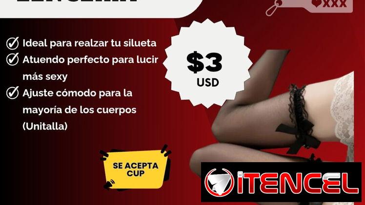 Lencería, juguetes y más…