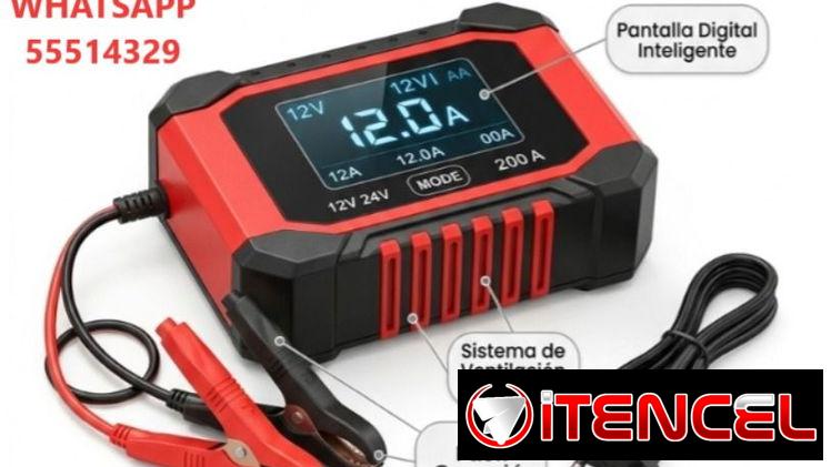 CARGADOR DE BATERÍA 12V / 12A – 200AMP Q7, ENTREGA DE FACTURA, VARIEDAD DE ARTÍCULOS DE TECNOLOGÍA, ETC
