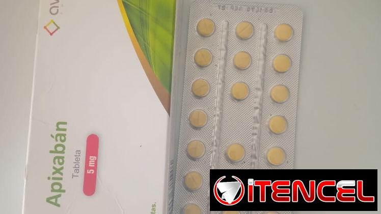 Apixaban 5mg(60 tabletas)
