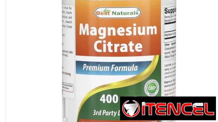 Citrato de magnesio 250tab 30 usd