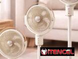 Ventilador recargable multifuncional 🌬️🔋
