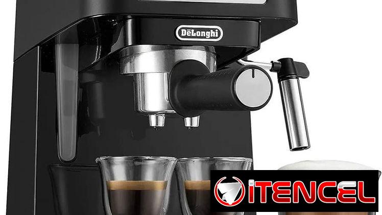 Cafetera Delonghi MOD. STILOSA doble disparo 15BAR 1100W C/ depósito de agua 1.1L y brazo espumante NUEVA Tf-> 59030040.