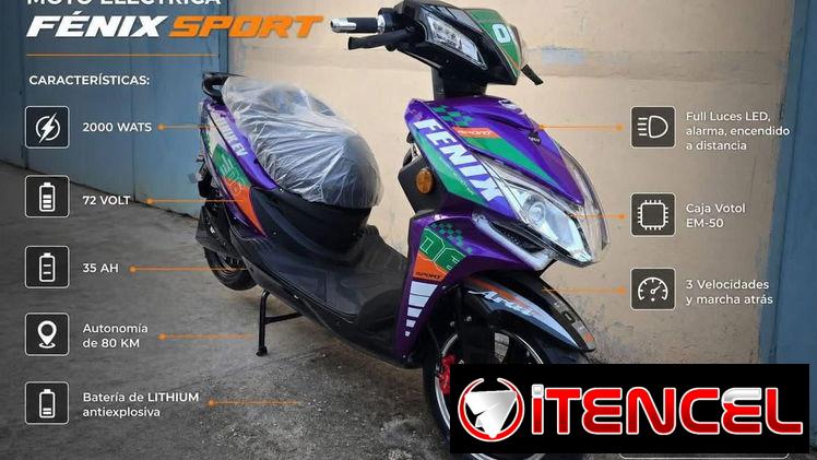 Moto electrica fénix sport