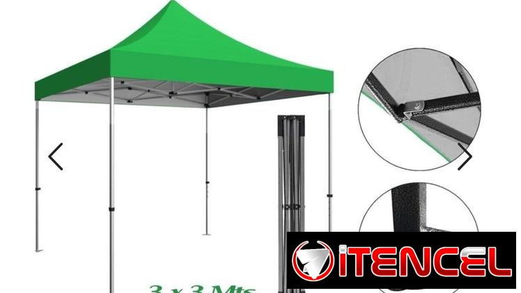 Carpas en azul verde y rojas 3×3