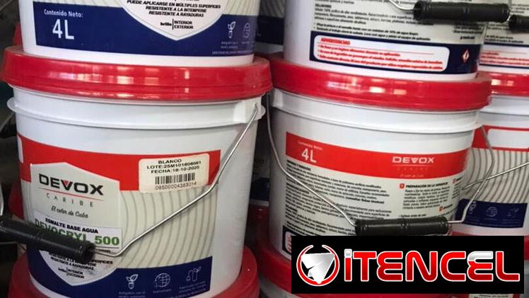 Esmalte a base d agua galón d 4litros 15mil garantía y seguridad  56854686