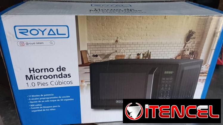 Microwave Royal, tamaño grande, con garantía. Teléfono: 53392358