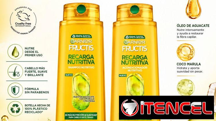 Set S/A Garnier Fructis Recarga Nutritiva 650mL