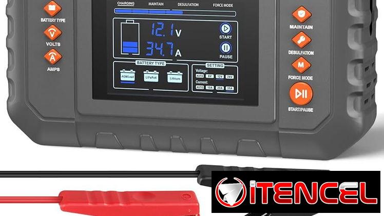 Cargador automatico 12V 35A y 24V 20A
