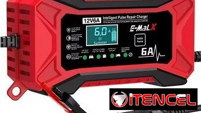 J28 Vendo caragadotres inteligentes para baterías de 12V 6A y 10A, 24V 6A, litio, acido y gel
