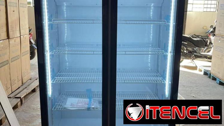 NEVERA EXHIBIDORA DOBLE MILEXUS 20 pies (Sh)