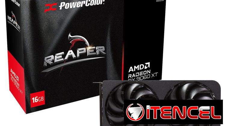 Rx 9060XT 16G DDR6 PowerColor Reaper Dual fan. Exclusivo❗❗