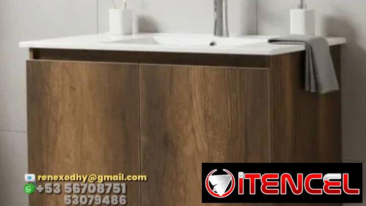MUEBLES CON LAVAMANOS PARA BAÑO