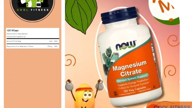 ☎️⚡⚡*Now magnesium citrate*