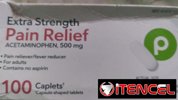 Pomo paracetamol(acetaminophen) 2800 cup