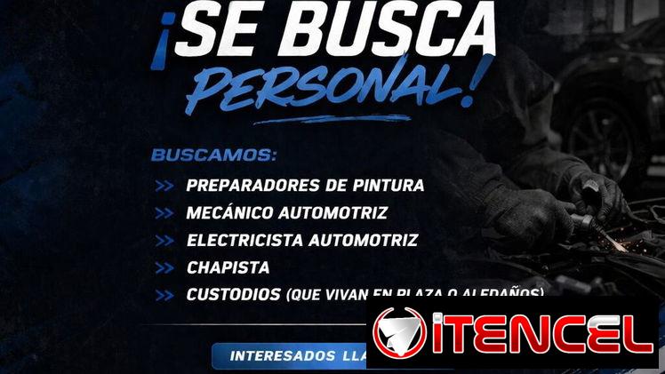 Ofertas de empleo para trabajar en una Mypime Automotriz