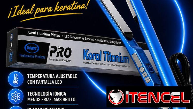 Plancha de pelo ideal para keratina. Mensajería opcional por un precio adicional