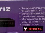 Caja receptora de canales para Tv en hd