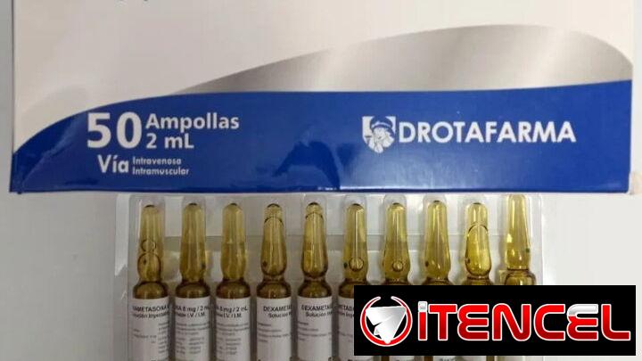 Venta de Dexametasona inyectable . Precio 500 cada ampula
